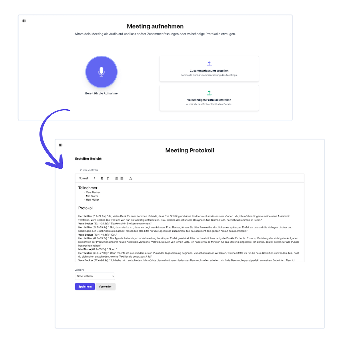 Dokumente generieren